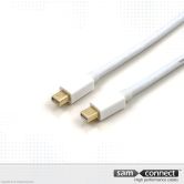 Mini Displayport kabel 3m, han/han