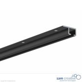 Loftskinner i sort, sæt med 2 styk á 150 cm