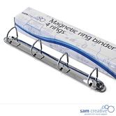Magnetisk ringbindholder 4 D-ringe