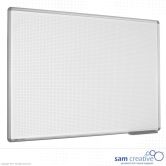 Whiteboard med tern 1x1 cm 90x120 cm