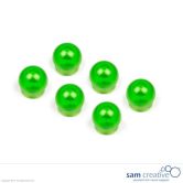 Kuglemagneter 15 mm grøn