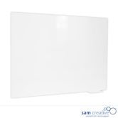 Whiteboard Slimline Serie uden kant 45x60 cm
