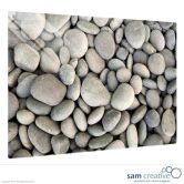 Glastavle Ambience serie pebbles 60x90 cm