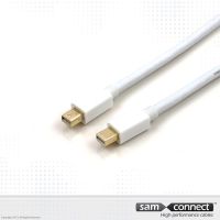 Mini Displayport kabel 1m, han/han