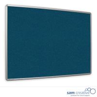 Opslagstavle Bulletin Linoleum mørkeblå 100x180 cm