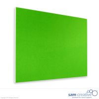 Opslagstavle uden ramme i lime grøn 60x90 cm (H)