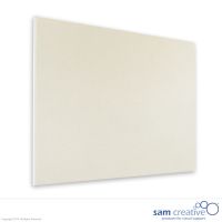 Opslagstavle uden ramme i off-white 120x200 cm (H)