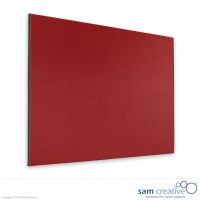 Opslagstavle uden ramme i rød 60x90 cm (S)