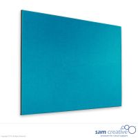 Opslagstavle uden ramme i isblå 100x150 cm (S)