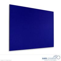 Opslagstavle uden ramme i marineblå 100x150 cm (S)