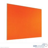Opslagstavle uden ramme i orange 45x60 cm (A)