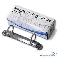 Magnetisk ringbindholder 2 D-ringe