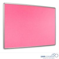 Opslagstavle Pro serie lyserød 90x120 cm