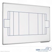 Whiteboard med vandpolobane 45x60 cm
