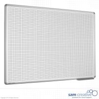 Whiteboard med tern 2x2 cm 120x180 cm