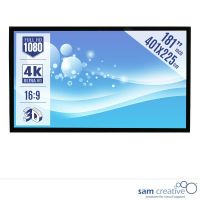Projektorskærm biograf 4K|Ultra HD 181” 401x225 cm