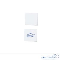 Magnetisk Scrum Header Hvid skrivbar 8x8 cm (10x)