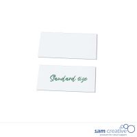 Magnetisk Scrum Header Hvid skrivbar 8x14 cm (10x)