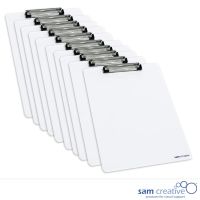 Whiteboard med Udklipsholder Blank (10 stk)