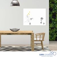 Whiteboard Flexible magnetisk 90x300 cm