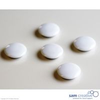 Magnetsæt 30 mm hvid