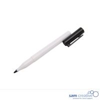 Lille boardtus i sort med rund stift