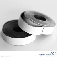Magnetbånd 10 mm hvid