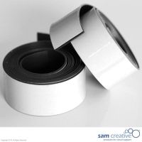 Magnetbånd 20 mm hvid