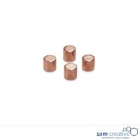 Cylinder magneter bronze, sæt med 4 styk