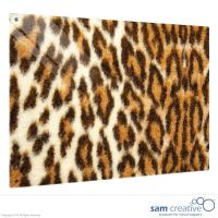 Glastavle Ambience serie leopard 45x60 cm