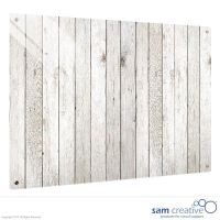 Glastavle Ambience wooden fence 60x120 cm