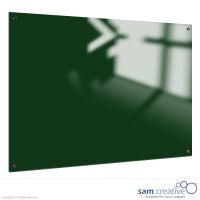 Whiteboard Glas Solid Skovgrøn 45x60 cm