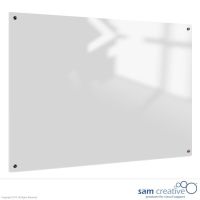 Whiteboard Glas Solid Magnetisk Hvid 45x60 cm