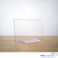 Whiteboard Desk Serie Transparent 45x60 cm